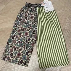 ベビー パンツ しまむら AIARAIさんコラボ パッチワークパンツ 90