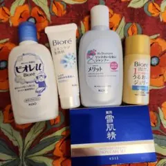 【新品未使用】花王ビオレ・KOSÉ雪肌精 スキンケアセット