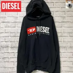 美品！ DIESEL ディーゼル ビッグロゴ オーバーサイズパーカー