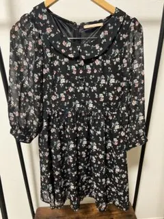 dazzlin花柄ワンピース