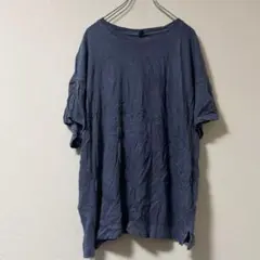 オールドネイビー クルーネック 半袖 Tシャツ ビッグサイズ 紺 綿 カジュアル