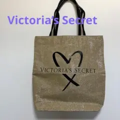 美品 ヴィクトリアシークレットトートバッグ トート　ラメ　ゴールド