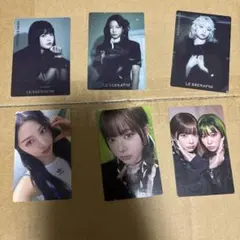 LE SSERAFIM タレントカード 3枚セット
