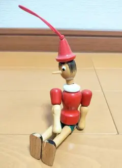 木製ピノキオ人形 イタリア製 - メルカリ