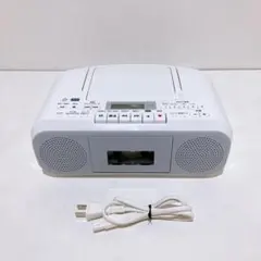 ☆TOSHIBA 東芝 ラジオ カセットレコーダーTY-CD58 カセットデッキのサムネイル
