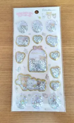 リラックマ　キラッとぷくぷくエアーシール