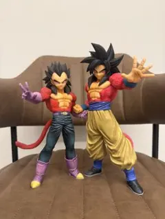 ドラゴンボール一番くじ スーパーサイヤ人4 孫悟空 ベジータ