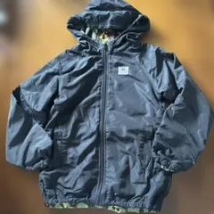 F.O.KIDS キッズ フード付きジャケット ブラック 140のサムネイル
