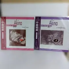 中森明菜 Live 87. '88 Femme Fatale レーザーＤ 2枚