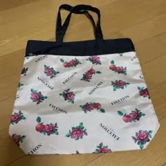 【新品未使用】FAUCHON フォション トートバッグ 花とりんご柄
