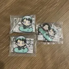鬼滅の刃 キャラばんちょうこう ラバーマスコット ヘアクリップ 愈史郎 村田