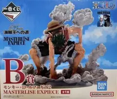 【未開封】一番くじ ワンピース 海賊王への道　B賞 ルフィ ギア2