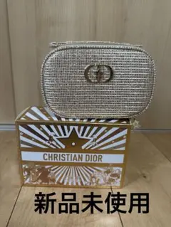 Dior ディオールノベルティポーチ ゴールドバニティ 限定箱付き2025冬