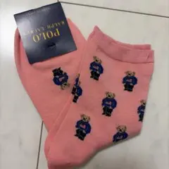 【新品未使用】POLO RALPH LAUREN 靴下 ポロベア 23~25㎝