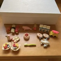 ミニチュア食べ物セット 12個