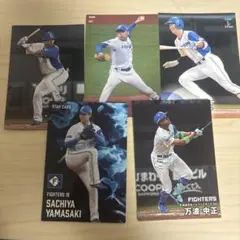 北海道日本ハムファイターズ プロ野球カード 5枚セット