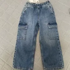 ZARA デニム　カーゴパンツ　110 キッズ