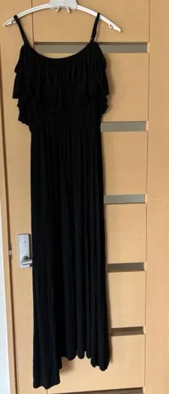 マキシ丈リゾートワンピース