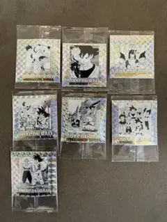 ドラゴンボール　40周年記念　ウエハース2　シール7枚