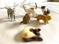猫　フィギュア　セット