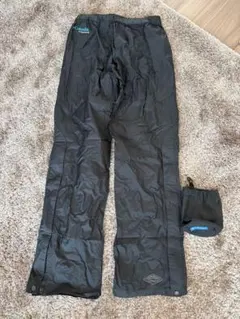 Columbia レインパンツ ブラック 収納袋付き