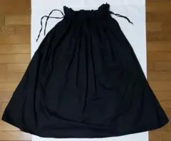 ザラ ZARA ボリューム　ギャザー 黒 スカート