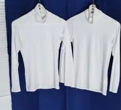 UNIQLO HEATTECH【M】 タートルネック(w）長袖 2枚セット