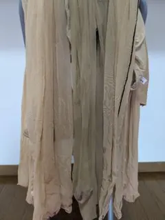 ベージュ系サポートパンティストッキング７足セットATSUGIなど　匿名配送送料込