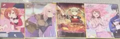 プロセカ　色紙　花里みのり、MEIKO、ルカ、ミク