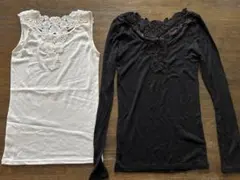 le.coeur blanc ルクールブラン　バックレースタンクトップカットソーのサムネイル