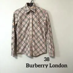 美品◇BURBERRY LONDON ノバチェック 長袖シャツ