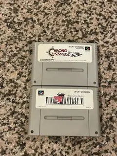 クロノトリガー ＆ ファイナルファンタジー6 SFCソフト