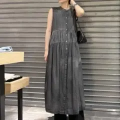 Gready Brilliant（ユイティーム）ノースリーブシャツワンピース