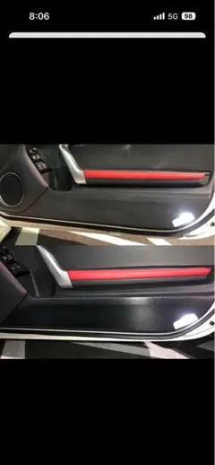 トヨタ 86 スバルBRZ 3D カーボン調シールセットのサムネイル