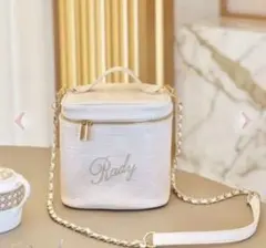 美品 Rady レディー クロコバニティチェーンバッグ