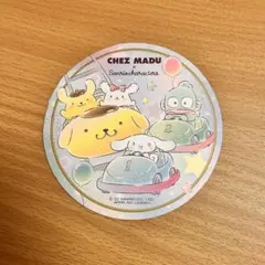 サンリオ　シナモン　ハンギョドン　ポムポムプリン　コースター