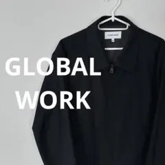 GLOBAL WORK ブラック ジャケット