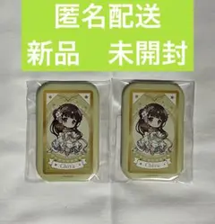 DMM ご注文はうさぎですか？BLOOM スクラッチ第四弾スクエア缶バッジ　千夜