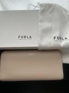 FURLA フルラ ラウンドファスナー長財布 ベージュのサムネイル