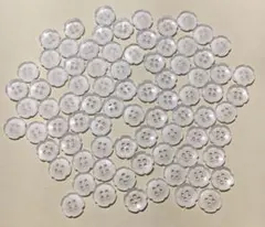 7△-4  プラスチックボタン　13㎜　80個