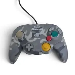 NINTENDO GAMECUBE コントローラー カモフラ 動作未確認