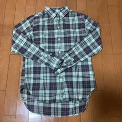 coen チェック柄 長袖シャツ S