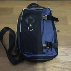 コンパクトバッグ 黒と青