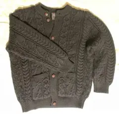 FREAK'S STORE 英国製 ケーブルニットカーディガン