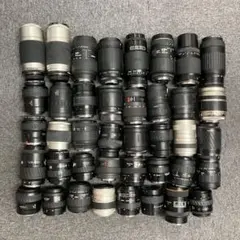 【メ18】レンズ まとめ売り AF MF フィルムカメラ用 ジャンクのサムネイル