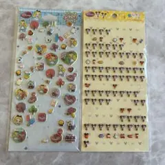 シール 平成レトロ 当時物 ぷっくりシール シール交換 おすそ分け