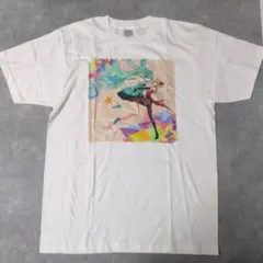 未使用級　初音ミク 鏡音リン Tシャツ Printstar製 Lサイズ ホワイトのサムネイル