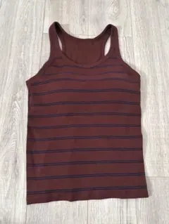 UNIQLO レーサーバックブラトップ　ブラウン　L