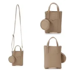 ウィルセレクション 新品♡ スクエアショルダーバッグ　スマホショルダー