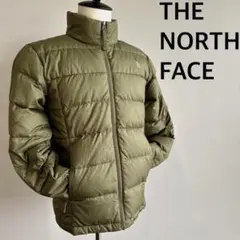 ノースフェイス　ダウンジャケット　550フィル　オリーブ　メンズMサイズ相当